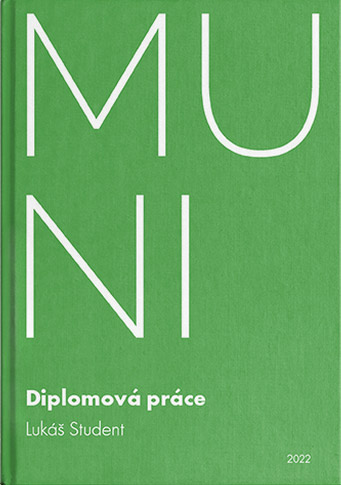 MUNI - SCI - Diplomová práce